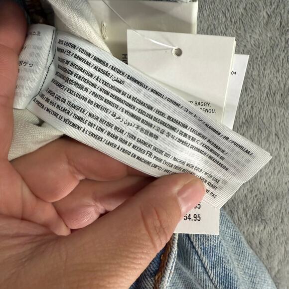 Hollister Mens Super Baggy Jean Short, 33 - Picture 3 of 6